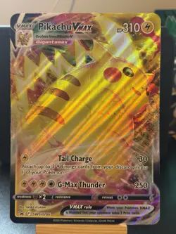 Pokemon Card - PIKACHU VMAX SWSH 286 (Jumbo Size) - Black Star Promo - Image 1