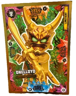 LEGO Ninjago Serie 8 Trading Card Game - LE5 - Oni Lloyd - German - Image 1