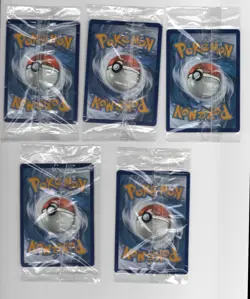 Pokemon TCG - Snorlax SV051 Black Star Promo Sealed 5-Card Lot No Duplicates - Image 2