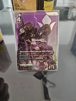 Gundam Card Game - Gundam Barbatos 4th Form LR+ Alt Art - Near Mint - Image 3