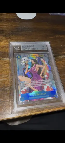 BGS 9 Boa Hancock OP07-051 Comic Parallel Manga Alt Art ONE PIECE Card - Image 1