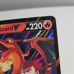 JUMBO Lance’s Charizard V Card SWSH133 Pokemon Celebrations - Image 4