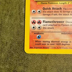Pokemon TCG Flareon Jungle 19/64 Non Holo Card MP Condition - Image 3