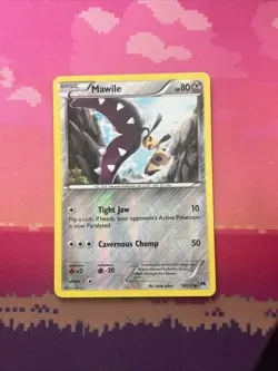 Pokemon Card Mawile Breakpoint Reverse Holo Uncommon 78/122 Near Mint - Image 1