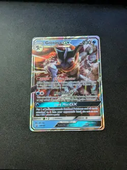 Greninja GX SM197 Holo Black Star Promo Pokemon Card LP - Image 1
