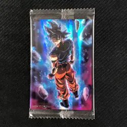 S0427 Son Goku SR Holo Japanese Dragon Ball UNLIMITED Wafer Card Sealed - Image 1