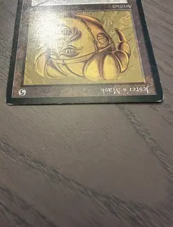 Signed “Jester’s Mask” Magic: The Gathering Card (Ice Age) - Dan Frazier - Image 3