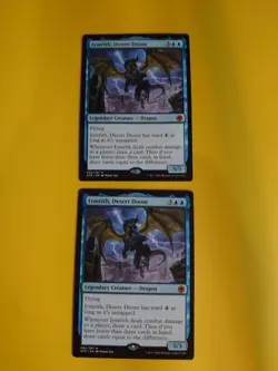 Iymrith, Desert Doom x2 MYthic AFR Dragon MTG 2 Card. - Image 1