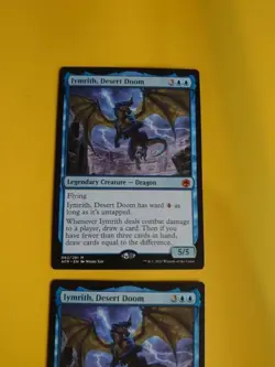 Iymrith, Desert Doom x2 MYthic AFR Dragon MTG 2 Card. - Image 3