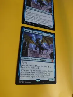 Iymrith, Desert Doom x2 MYthic AFR Dragon MTG 2 Card. - Image 5