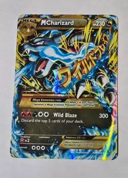 Mega Charizard EX 108/106 XY Flashfire Holo RARE Pokemon Card - Image 1