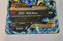Mega Charizard EX 108/106 XY Flashfire Holo RARE Pokemon Card - Image 3