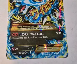 Mega Charizard EX 108/106 XY Flashfire Holo RARE Pokemon Card - Image 4