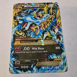 Mega Charizard EX 108/106 XY Flashfire Holo RARE Pokemon Card - Image 5