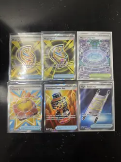 Pokemon Mega Evolution Trainer Cards Lot Of 6 - IR 168, 171,172,173,174 - Image 1