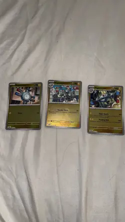 Pokemon Mega Evolution Electric Lot NM 3 Cards - Image 1