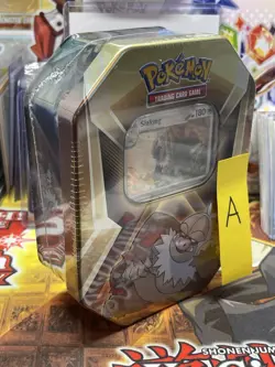 Pokemon Triple Whammy SLAKING Tin 3 Booster Packs 3 Foil Cards TCG New & Sealed - Image 3