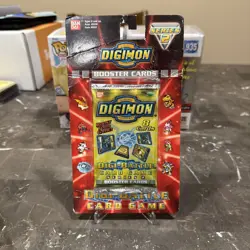 Digimon Digi-Battle Card Fame Series 2 Blister Pack 2000 SEALED - Image 1