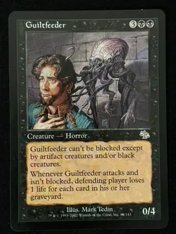 1x MTG Guiltfeeder - Judgment (JUD) #68 - Magic the Gathering - Image 1