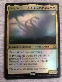 Progenitus #244 Foundations FOIL NM FREE SHIPPING - Image 1