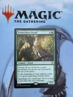 Tendershoot Dryad Commander: Bloomburrow Regular - Image 1