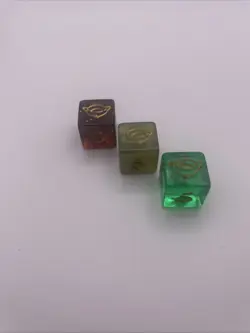 3x Magic the Gathering D6 Dice Lord of the Rings - Image 1