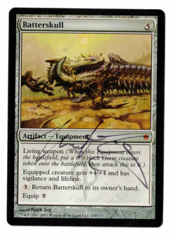Batterskull New Phyrexia Signed by artist Mark Zug! - Image 1