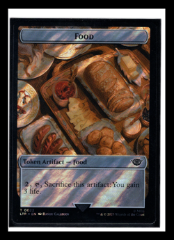 1x Food (22) Orc Army (18) Token SURGE FOIL MTG The Lord of the Rings:Tale NM - Image 2