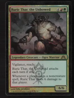 Ruric Thar, the Unbowed Dragon's Maze #99 Magic the Gathering Rare Foil - Image 1