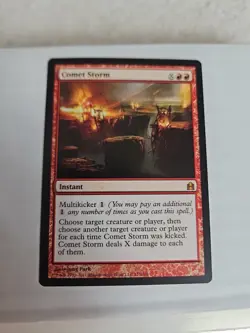 MTG Comet Storm Commander 2011 117/318 Regular Mythic - Image 1
