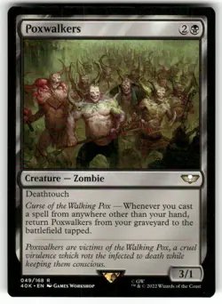 MTG Poxwalkers, NM-Mint, English Universes Beyond: Warhammer 40K - Image 1