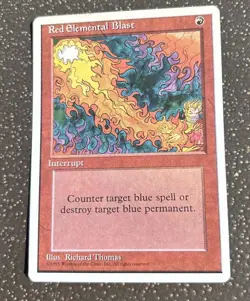 Red Elemental Blast 4th Edition - Image 1
