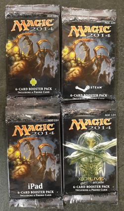 Magic 2014 Promo Booster Pack - Steam Android iPad Xbox - MTG DPA Sealed - Image 1