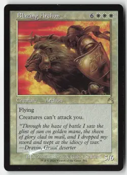 MTG - Blazing Archon (Retro Frame) FOIL R Ravnica Remastered 302 LP-NM - Image 1