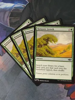 Rampant Growth x 4 | 7% Off 2+ | Dragonstorm | NM | MTG - Image 1