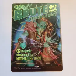 Magic the Gathering - Obeka, Brute Chronologist (Foil) - Secret Lair - NM - Image 1