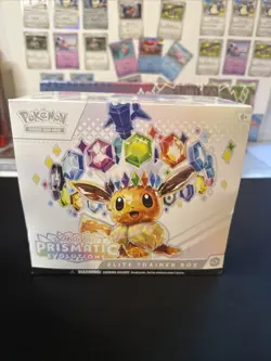 Pokemon TCG S&V Prismatic Evolutions ETB Elite Trainer Box - Image 1