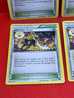 Pokemon Tcg All-Night Party 96/122 BREAKpoint x4 Non Holo - Image 4
