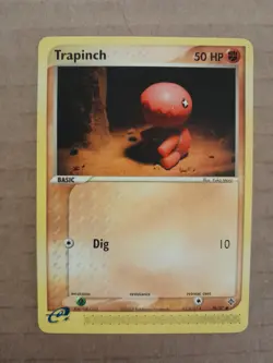 Pokemon Trapinch 78/97 Ex Dragon Common NM-Mint See Pictures - Image 1