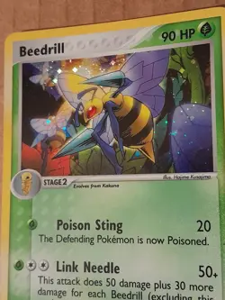 Pokemon Beedrill 1/112 Fire Red Leaf Green Holo Rare NM-MT See Pictures - Image 2