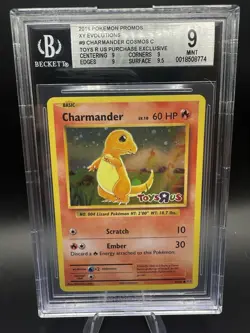 Charmander - (Toys R Us Promo) 009/108 Holo BGS 9 Pokemon - Image 1