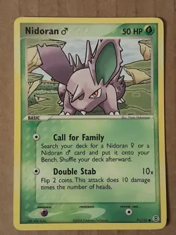 Pokemon Nidoran 71/112 Fire Red Leaf Green NM-MT See Pictures - Image 1