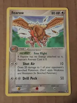 Pokemon Fearow 24/112 Fire Red Leaf Green Rare NM-MT See Pictures - Image 1