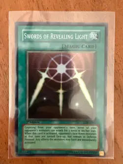 Yu-Gi-Oh! · Swords of Revealing Light · LOB-E081 · Englisch · Karte - Image 1