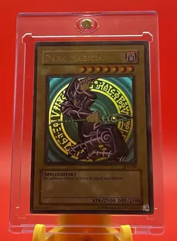 Vintage Yu-Gi-Oh! Dark Magician (SDY-006 Unlimited Ultra Rare)Light Play - Image 1