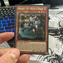 Maliss P March Hare 1st Edition Secret Rare ALIN-EN023 Yu-Gi-Oh! - Image 1