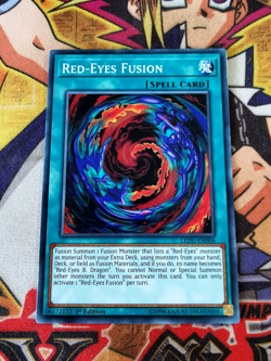 Red-Eyes Fusion ledu-en006 1st Edition (NM+) Common Yu-Gi-Oh! - Image 1
