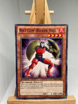 Battlin' Boxer Veil - 1st Edition PRIO-EN009 - NM - YuGiOh - Image 1