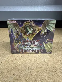 Yugioh Dragons Of Legend Unleashed Booster Box 1st Edition - Image 1