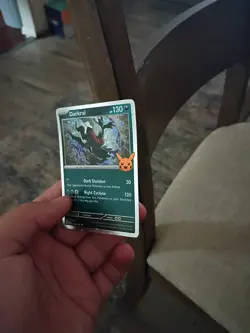 Pokemon Darkrai Cosmos Holo Rare TCG Card 136/197 Halloween 2023 - Image 1